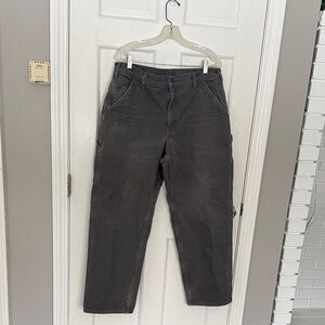 Carhartt Men's Flannel-Lined work pants 36 x 30 carpenter style